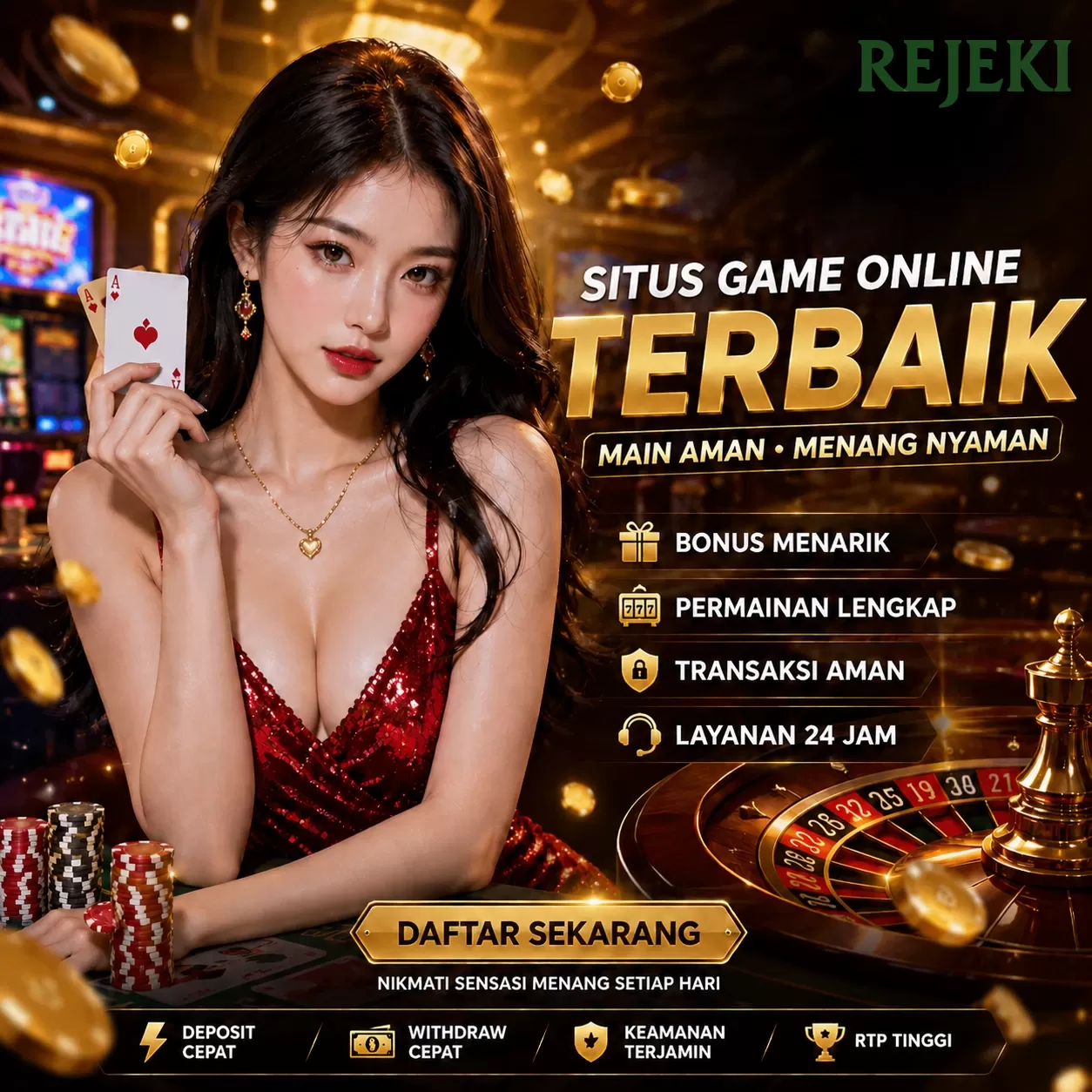 Main rejekiq Menang Jackpot Besar