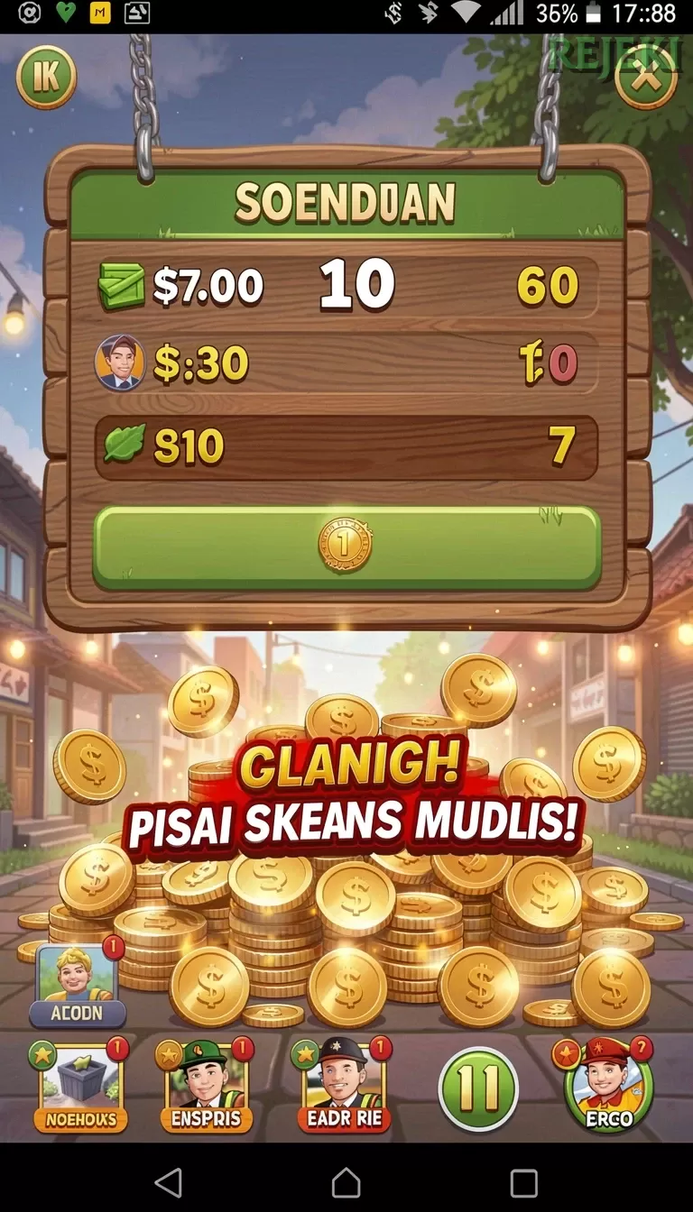 Screenshot Lucky Number X8 nomor 1